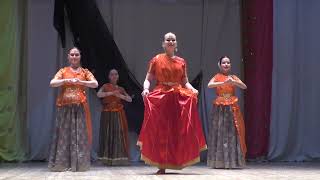 Riaz  Kathak Dance  Stylization  Gangotri Group  Russia [upl. by Negroj]