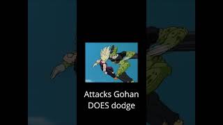 gohan does not dodge videl funny meme memes gohan videl dragonball dbz [upl. by Mloc578]