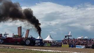 Powerdays Knutwil 2023 Tractorpulling Switzerland Samstag 1282023 [upl. by Akitan]