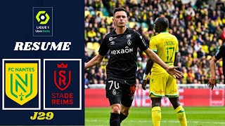 FC NANTES  STADE DE REIMS 0  3  Résumé  FCN  SdR  20222023 [upl. by Galang260]