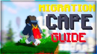 Tutorial HOW to Get a FREE Cape for Minecraft Migration Cape Guide [upl. by Caniff]