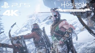 Horizon Zero Dawn Remastered  The Attackers Boss Fight 4K PS5 [upl. by Diley696]