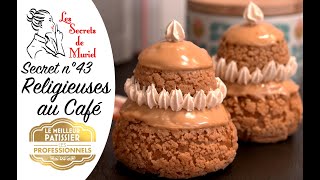 Recette de Religieuses au Café  regardez les ingrédients en barre dinfo [upl. by Uzzi]