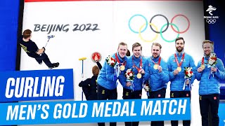 Curling  Mens Gold Medal Match  Full Replay  Beijing2022 [upl. by Riamo240]