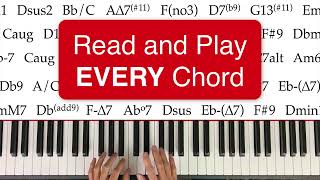 Learn EVERY Chord and Chord Symbol  The 7 Systems [upl. by Watkins]