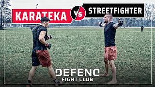 PolishYoutuber vs GermanPitbull  MMA Streetfight  DEFEND [upl. by Yob]