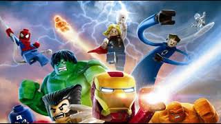 LEGO Marvel Super Heroes Soundtrack  Stark Tower B Middle Action [upl. by Atsira]