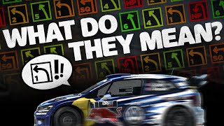 How To Understand Your CoDriver in Rally Games Pacenotes Guide [upl. by Eceer332]