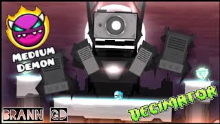 quotDecimatorquot by KingEggplant987 Medium DemonPlatformer  Geometry Dash 22 [upl. by Getraer]