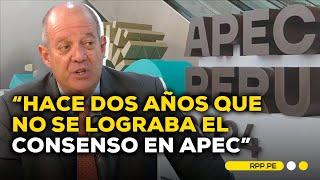 APEC 2024 pondrá énfasis en el tema de informalidad ADNRPP  ENTREVISTA [upl. by Guenzi]