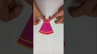 Dangri dress cutting tutorial  dangri dress tutorial shortviral [upl. by Gloriane]