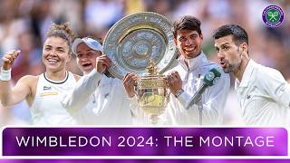 Wimbledon 2024 The Montage  All the best moments from an unforgettable Championships [upl. by Liba]