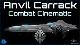 Star Citizen Anvil Carrack Cinematic Combat [upl. by Naehgem]