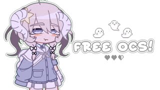 ♡ Free 7 Gacha Club Ocs •  Different Aesthetics 🌸  ‎꒷꒦꒷ [upl. by Areip818]