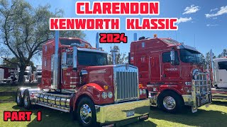 Clarendon Kenworth Klassic 2024 Truck Show Part 1 kenworth truckshow [upl. by Asirrac]