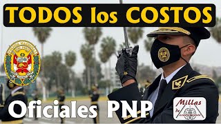 Todos los COSTOS 2022 👮‍♂️ Admisión EO PNP [upl. by Najram]