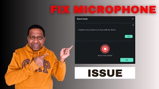 Fixing unable to record audio due to issue with device Filmora Any app [upl. by Berlin]