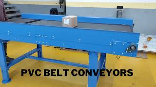 PVC Belt Conveyors  MetaRoller Conveyor Systems [upl. by Christoforo662]