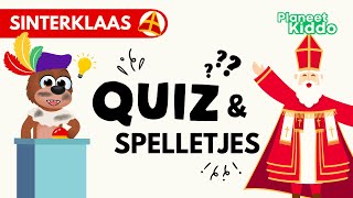 Sinterklaas Spelletjes EN Quiz • Sint Feitjes Raadsels en Opdrachten • SaintNicolas Quiz amp Games [upl. by Achilles]