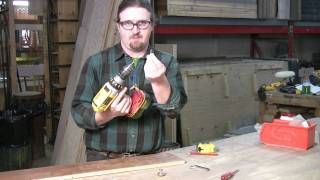 Home Repair amp Power Tools  How to Install Drawer Pulls [upl. by Sueddaht]