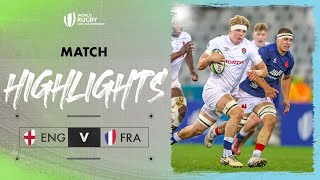 England are CHAMPIONS  England v France  World Rugby U20 Championship 2024 Match Highlights [upl. by Ainessey]