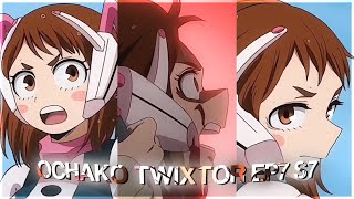 Ochako Uraraka  Free Twixtor clips  Mha • ep 7 s7 [upl. by Sayre358]