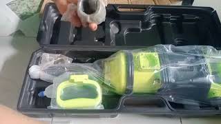 1 inch heavy duty pneumatic air impact wrench unboxing testing [upl. by Ennair]