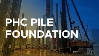 PHC Pile Foundation  Excellence in Construction [upl. by Iain]