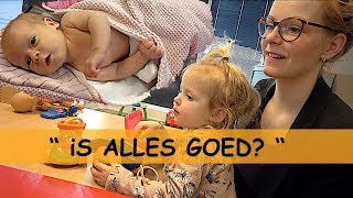 1STE X NAAR CONSULTATiEBUREAU 👶🍼📈💞  Bellinga Familie Vlog 934 [upl. by Uahc]