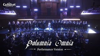 Polumnia Omnia Performance Version  Sumeru Vol 2 OST Album Promotional MV  Genshin Impact [upl. by Liarret]