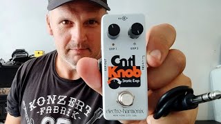 Electro Harmonix CNTR Knob Static expression pedal €40must have for Boss Katana or multi FX [upl. by Walters]