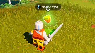 How to Unlock amp Create an Animal Treat in LEGO Fortnite [upl. by Peppy208]