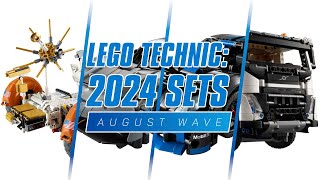 LEGO Technic August 2024 Sets [upl. by Anselma493]