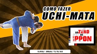 COMO FAZER UCHIMATA  PASSO A PASSO  JUDÔ E JIUJITSU [upl. by Aivalf]