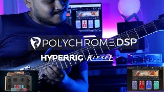 Demoing Polychrome Dsp HyperRig Kisel  Synthwave soloing  Project R [upl. by Ennaxxor]