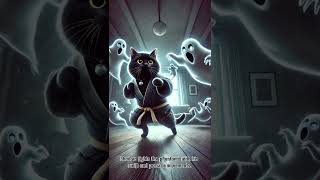 Witness as a Fearless Feline Faces Down the Phantoms cat anime cute catlover [upl. by Lolita]