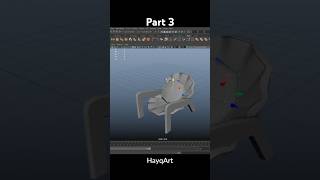 3D Modeling a Shell Chair  Part 36  Autodesk Maya [upl. by Foushee]