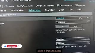 how to enable SATA controller in BIOS [upl. by Elbag]