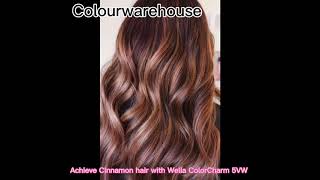 wellahair Achieve Cinnamon Hair with Wella 5WV Cinnamon Hair Dye [upl. by Finbar478]