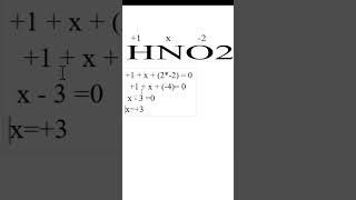 OXIDATION NUMBER OF NITROGENN IN HNO2 redoxreaction class9chapter4 keralasyllabus [upl. by De217]