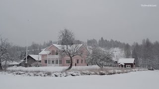 Winter in Swedish Village [upl. by Pulling]