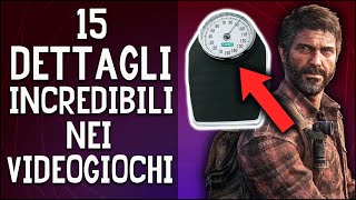 15 DETTAGLI INCREDIBILI che non avevate notato NEI VIDEOGIOCHI [upl. by Byrn58]