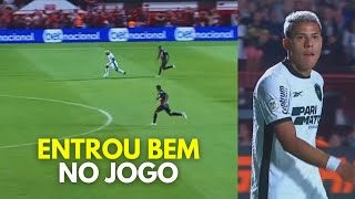 MATHEUS MARTINS FEZ SUA ESTREIA PELO BOTAFOGO [upl. by Arehahs]