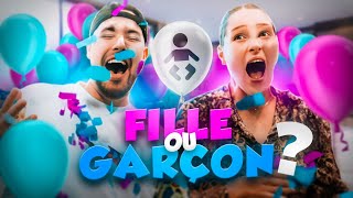 Fille ou garçon  Gender reveal de notre deuxième bébé 🥹❤️ [upl. by Cud]