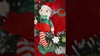 Elf on the Dollar Tree Shelf christmaswreath elfontheshelf explore fyp diydecor 2024 [upl. by Ardelis877]