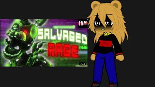 FNAF Reacts To Salvaged Rage EnVious [upl. by Hartzke]