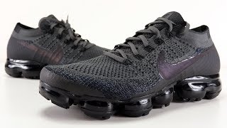 NIKE AIR VAPORMAX MIDNIGHT FOG IRIDESCENT SWOOSH REVIEW  ON FEET [upl. by Gorrian]