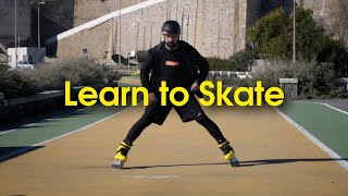 How to Inline Skate  Beginners Guide [upl. by Yretsym]