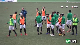 Calcio Avellino primo allenamento del 2019 nel mirino cè il Ladispoli [upl. by Engvall]