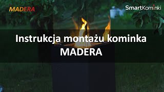 Instrukcja montażu kominka zewnętrznego Madera  sprawdź nowy model 2024  Madera PRO [upl. by Leunamne583]